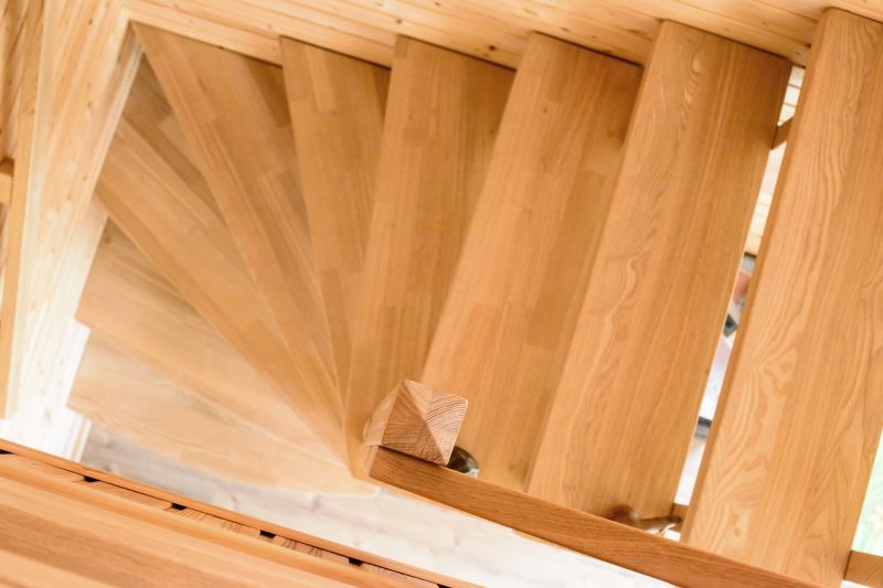 Spiral Wooden Stairs
